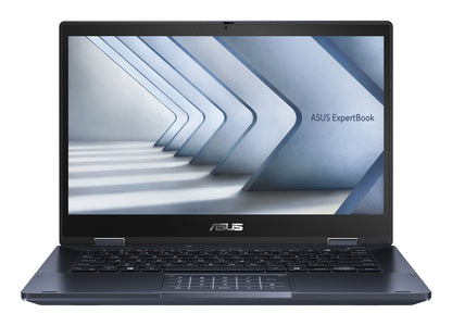 ASUS ExpertBook B3 Flip B3402FV-EC512XA Intel Core 5 120U Hybrid (2-in-1) 35.6 cm (14") Touchscreen Full HD 16 GB DDR4-SDRAM 256 GB SSD Wi-Fi 6E (802.11ax) Windows 11 Pro Education Black QWERTY UK English