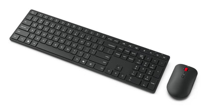 Lenovo 4X31S04814 keyboard Mouse included Office RF Wireless + Bluetooth German Black