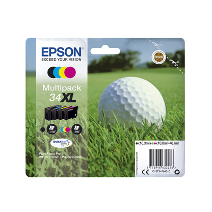 Epson Golf ball 34 DURABrite Ultra Single Yellow Ink