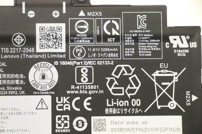 Lenovo 5B10W51861 laptop spare part Battery