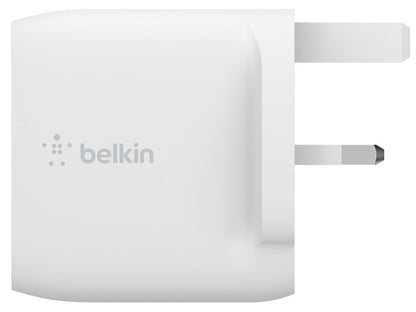 Belkin WCB002MYWH mobile device charger Universal White AC Indoor