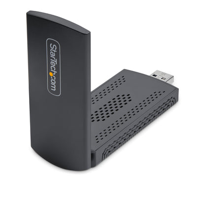 StarTech.com Wi-Fi 6E USB Adapter/Dongle, For Desktop/Laptop PC, Wireless NIC w/Foldable Antenna, WiFi Adapter Supports 802.11 b/g/n/ac/ax, 2.4/5/6 GHz Network Compatible