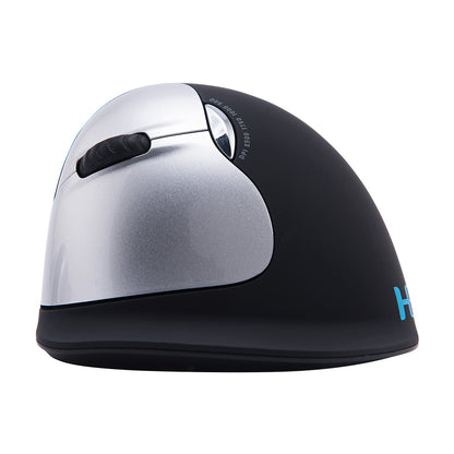 R-Go Tools Ergonomic mouse R-Go HE Break with break software, large (hand size ≥ 185 mm), left-handed, Bluetooth, black