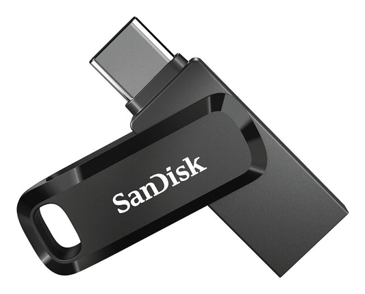 SanDisk Ultra Dual Drive Go, 64GB, USB 3.2 Gen 1 (3.1 Gen 1), black