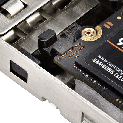 StarTech.com M.2 NVMe SSD to PCIe x4 Mobile Rack/Backplane with Removable Tray for PCI Express Expansion Slot, Tool-less Installation, PCIe 4.0/3.0 Hot-Swap Drive Bay, Key Lock - 2 Keys Included