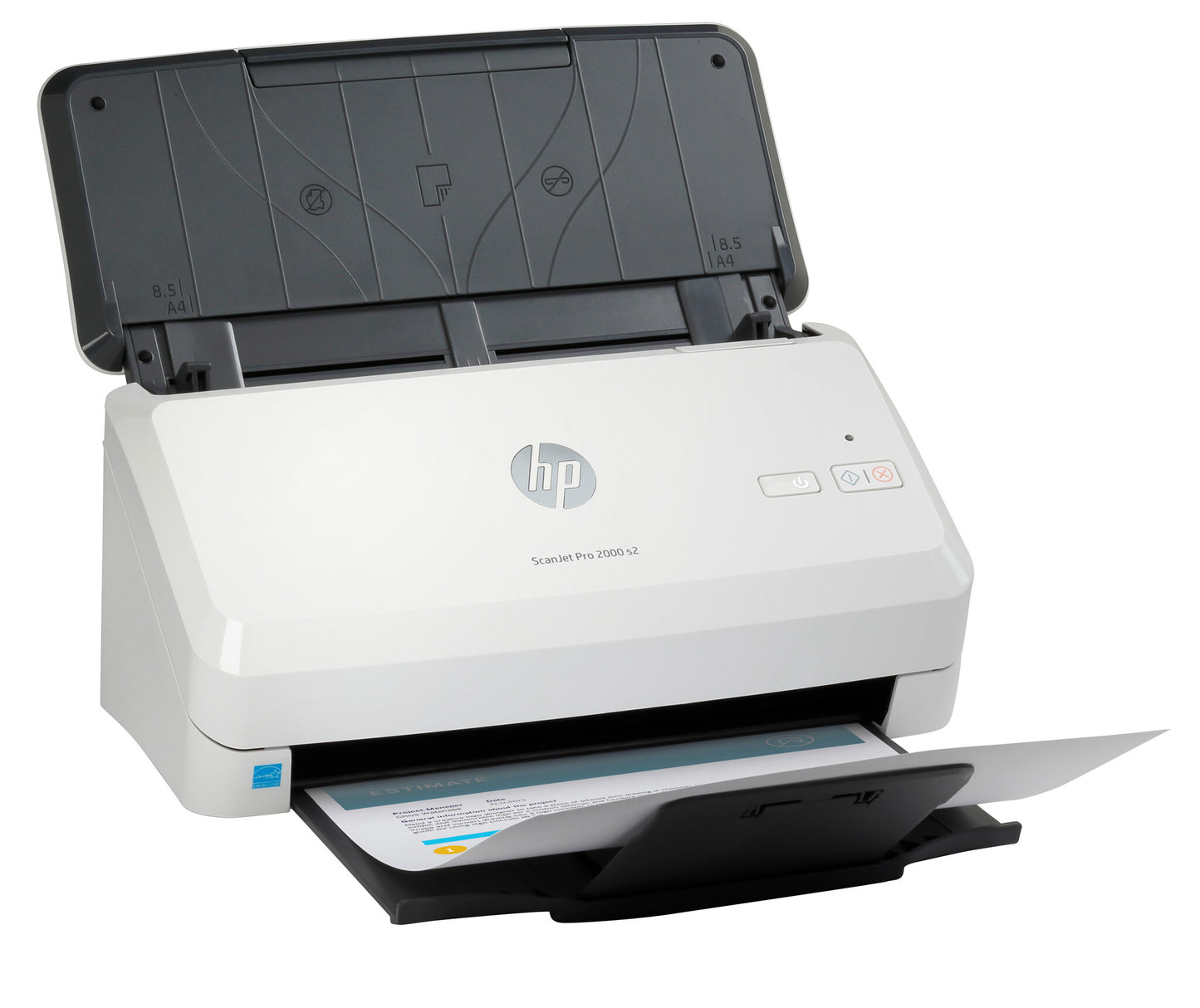 HP ScanJet Pro 2000 s2 Sheet-fed scanner 600 x 600 DPI A4 Black, White