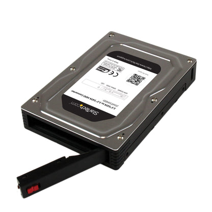 StarTech.com 2.5” to 3.5” SATA Aluminum Hard Drive Adapter Enclosure with SSD / HDD Height up to 12.5mm