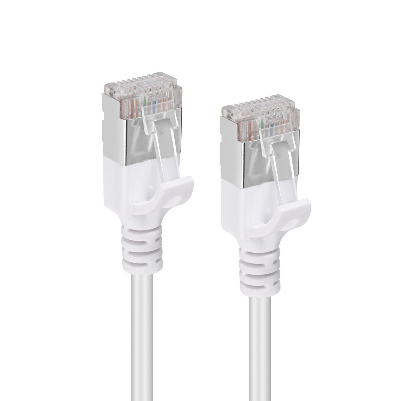 Microconnect V-FTP6A02W-SLIM networking cable White 2 m Cat6a U/FTP (STP)