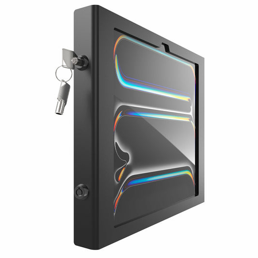 Compulocks iPad Pro M4 & M5 13", Apex Secured Enclosure Wall Mount - Black