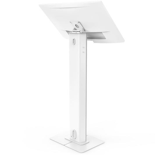 Compulocks Brandable VESA Floor Stand for Screens Up to 32 Inches - White