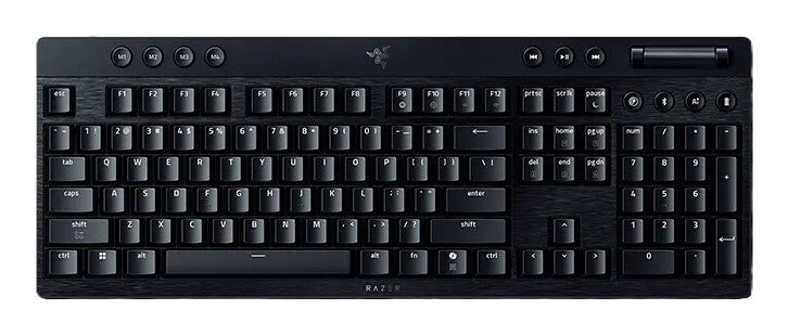 Razer BlackWidow V4 keyboard Gaming USB + RF Wireless + Bluetooth QWERTY US International Black