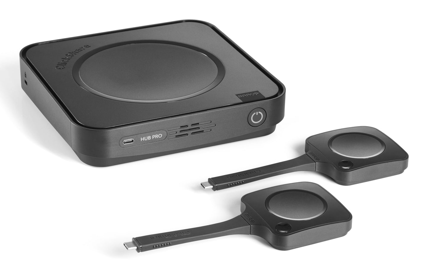 Barco ClickShare Hub Pro video conferencing system Ethernet LAN Video conferencing service management system
