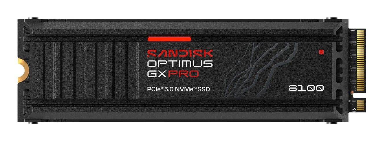 SanDisk Optimus GX PRO 8100 1 TB M.2 PCI Express 5.0 NVMe TLC 3D NAND