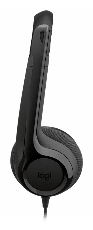 Logitech H390 Headset Wired Head-band Calls/Music USB Type-C Black