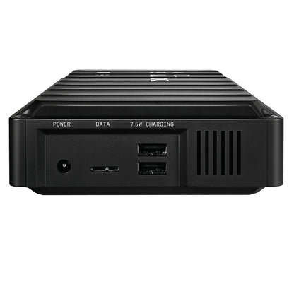 Western Digital D10 external hard drive 8 TB Black, White
