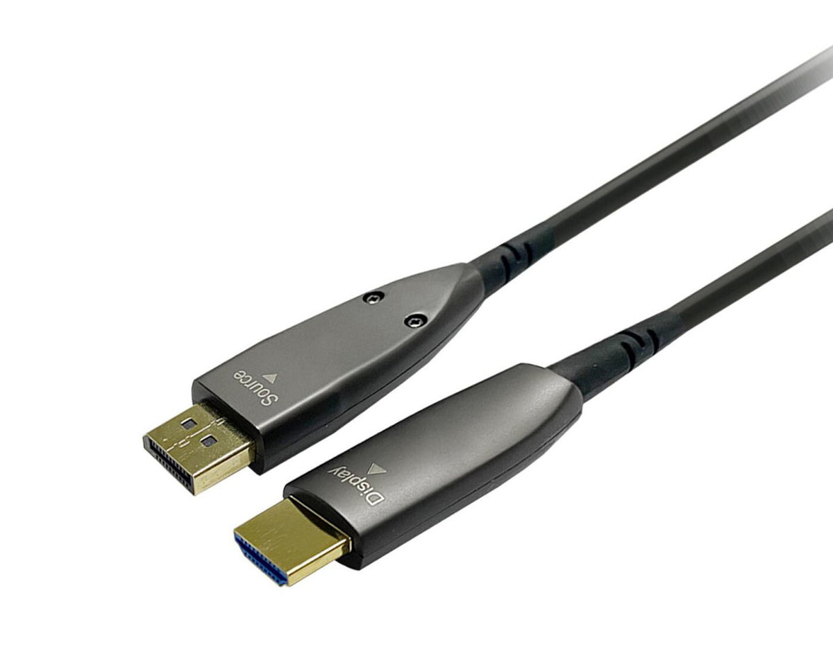 Vivolink PRODPHDMIOP50 video cable adapter 50 m DisplayPort HDMI Black