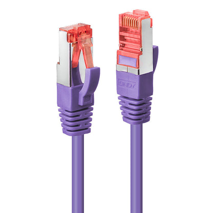 Lindy 47822 networking cable Purple 1 m Cat6 S/FTP (S-STP)