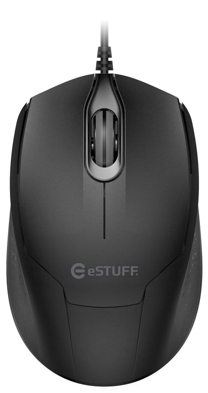 eSTUFF GLB213002 mouse Office Ambidextrous Optical 1200 DPI