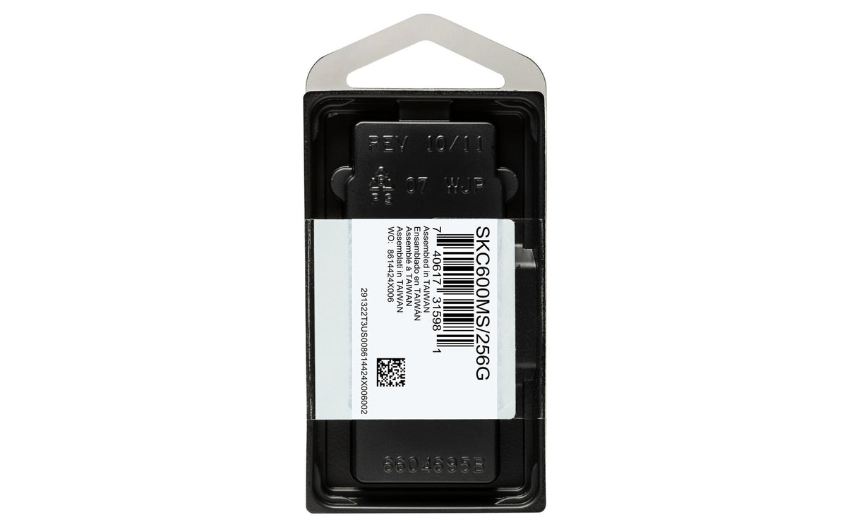 Kingston Technology 256G SSD KC600 SATA3 mSATA