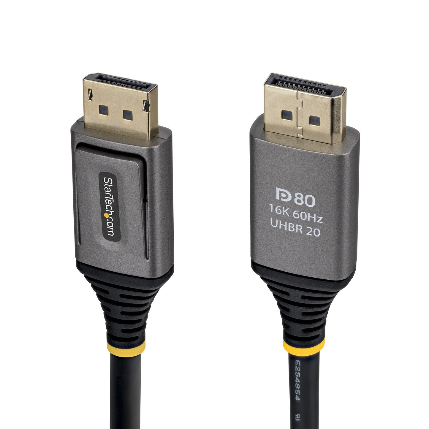StarTech.com 1m DisplayPort 2.1 Cable, VESA Certified DP80 DisplayPort Cable, Uncompressed 10K/8K 60Hz, 16K 60Hz/8K 240Hz w/DSC 1.2a, DP 2.1 Monitor Cord