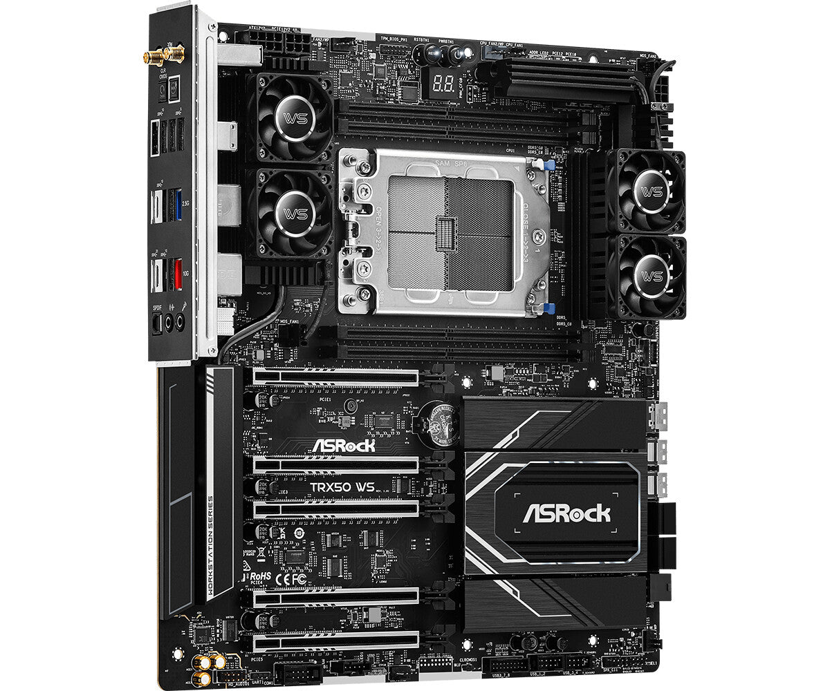 Asrock TRX50 WS AMD TRX50 Socket sTR5 Extended ATX