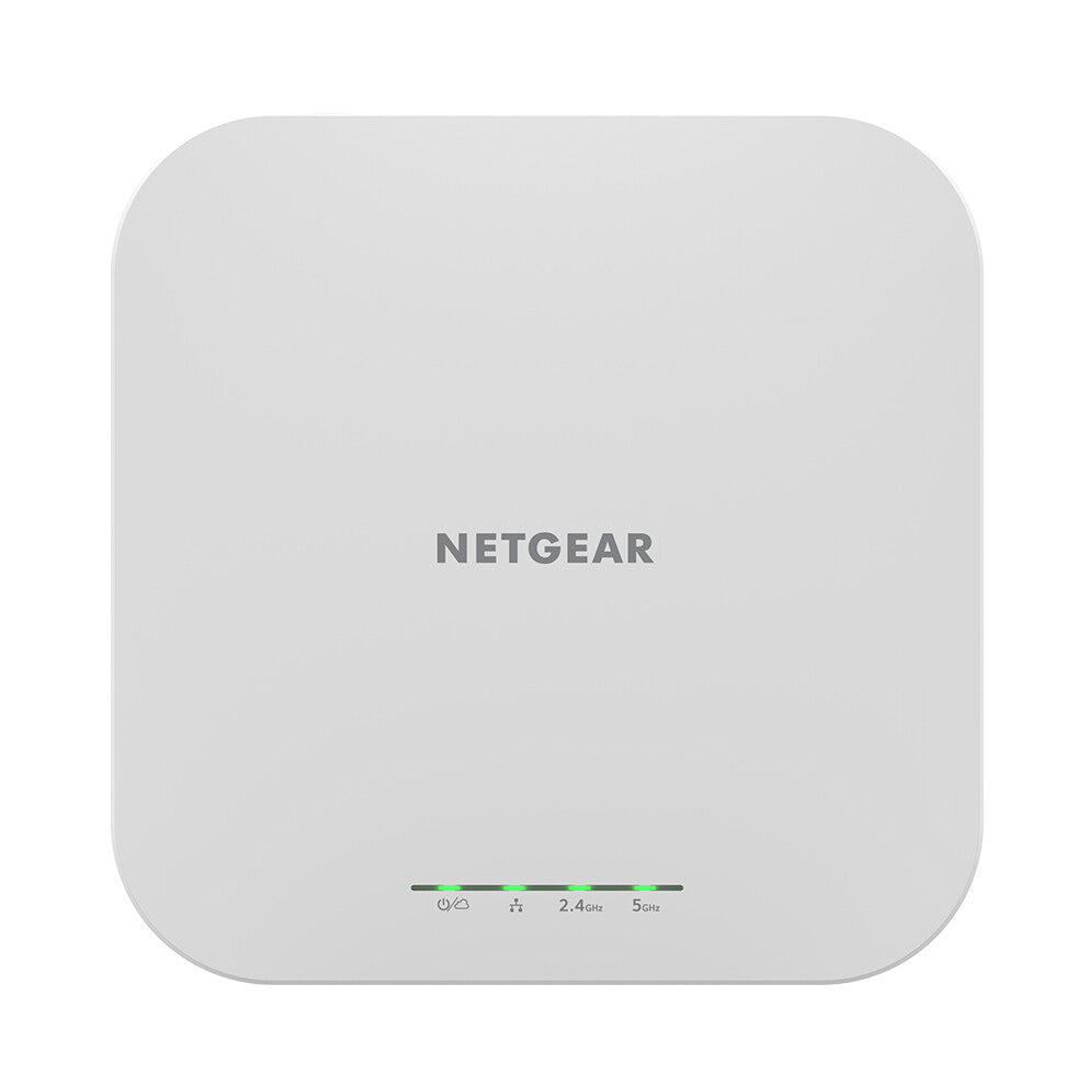 NETGEAR Insight Cloud Managed WiFi 6 AX1800 Dual Band Access Point (WAX610) 1800 Mbit/s White Power over Ethernet (PoE)