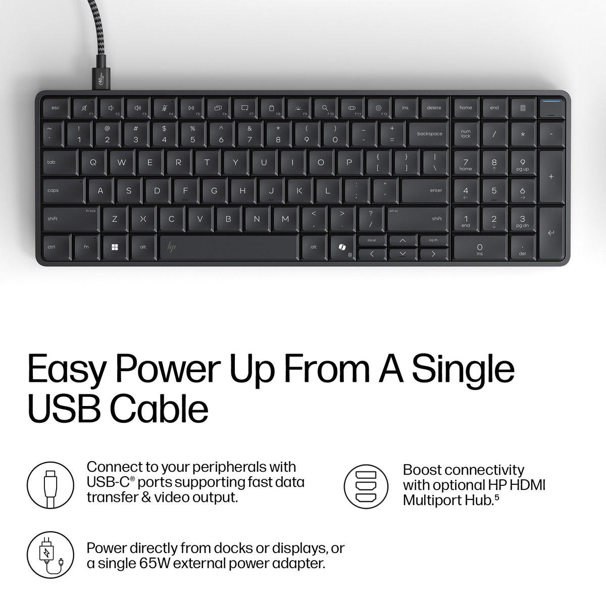 HP EliteBoard G1a Next Gen AI PC PRO 350 32 GB DDR5-SDRAM 1 TB SSD Windows 11 Pro Black