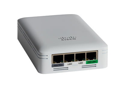 Cisco Business 145AC 802.11ac 2x2 Wave 2 Access Point 4 GbE Ports One PoE - Wall Plate, Limited Lifetime Protection (CBW145AC-E)