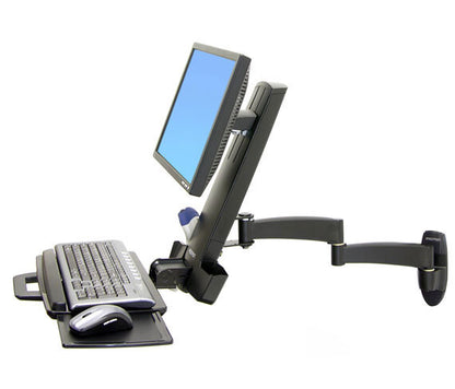 Ergotron 200 Series Combo Arm monitor mount / stand 61 cm (24") Wall Black