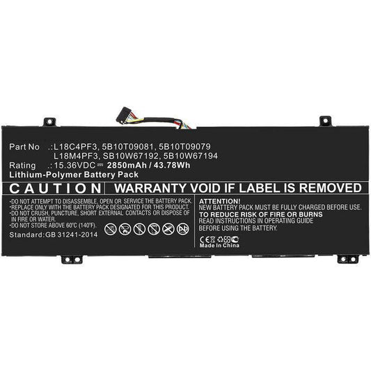 CoreParts 5B10W67415-CP laptop spare part Battery