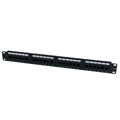 StarTech.com 24 Port 1U Rackmount Cat 6 110 Patch Panel