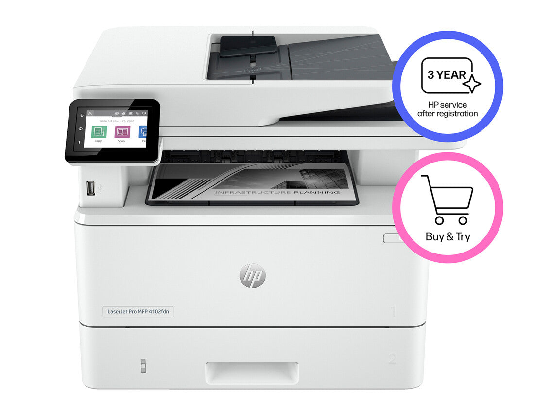 HP LaserJet Pro MFP 4102fdn Printer