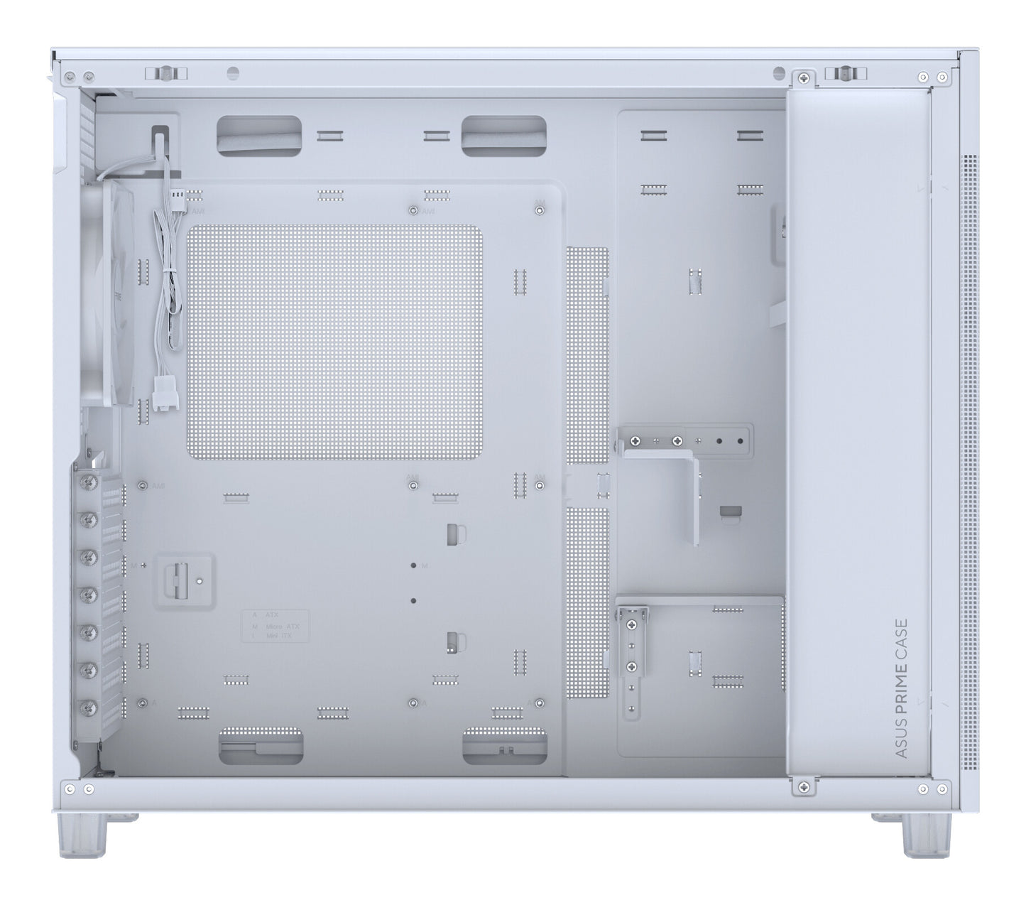 ASUS PRIME AP303 Mesh Midi Tower White
