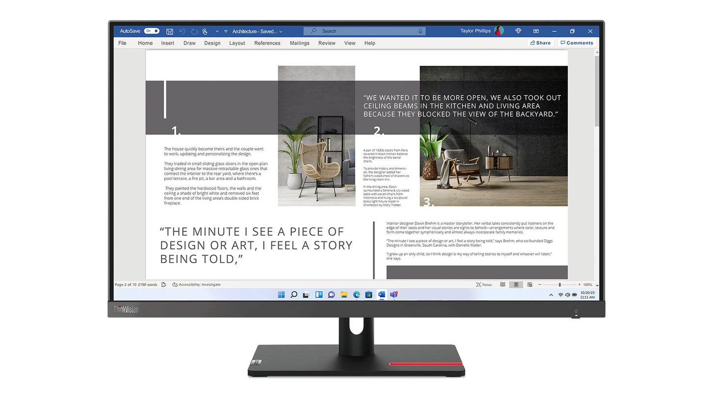 Lenovo ThinkVision S27i-30 computer monitor 68.6 cm (27") 1920 x 1080 pixels Full HD LED Grey