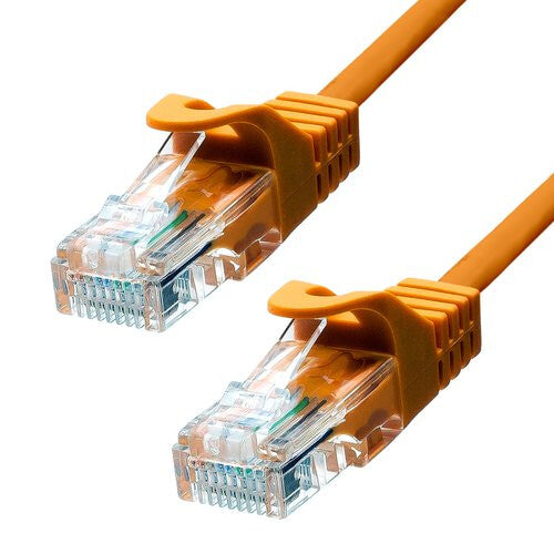 ProXtend CAT5e U/UTP CU PVC Ethernet Cable Orange 30CM