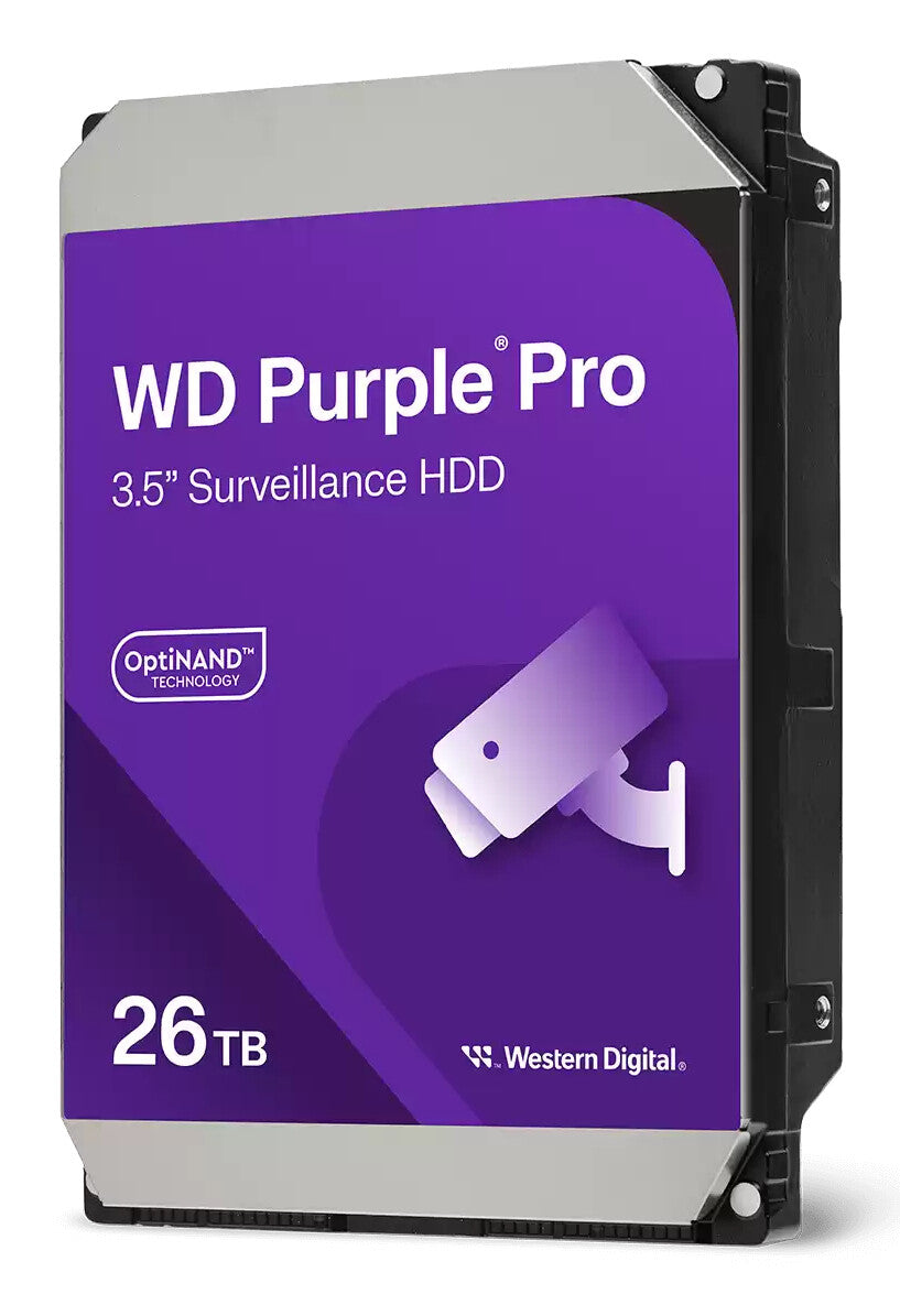 Western Digital Purple Pro WD240PURP internal hard drive 26 TB 7200 RPM 3.5" Serial ATA III
