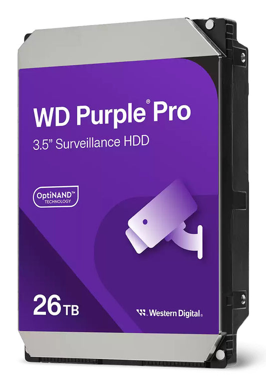 Western Digital Purple Pro WD240PURP internal hard drive 26 TB 7200 RPM 3.5" Serial ATA III