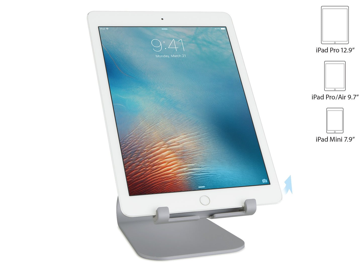 Rain Design mStand tablet plus Passive holder Tablet/UMPC Grey