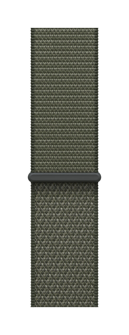 Apple MFFD4ZM/A Smart Wearable Accessories Band Green Nylon, Recycled polyester, Spandex