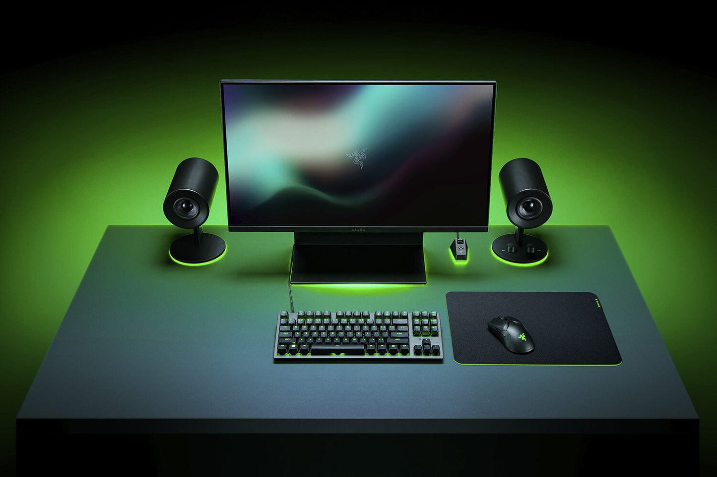 Razer Gigantus V2 - 3XL Gaming mouse pad Black, Green