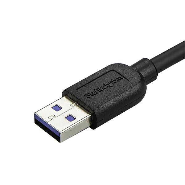 StarTech.com Slim Micro USB 3.0 Cable - M/M - Right-Angle Micro-USB - 1m (3ft)