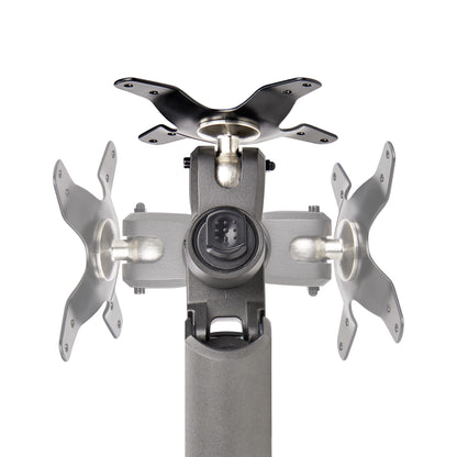 StarTech.com Desk Mount Monitor Arm, Up To 32" Display, Max 22lb/10kg, VESA 75x75/100x100, C-Clamp, Fully Articulating, Mechanical Spring, TAA-compliant