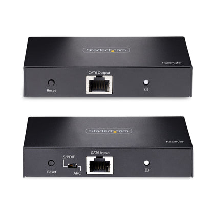 StarTech.com 4K70IC-EXTEND-HDMI AV extender AV transmitter & receiver Black