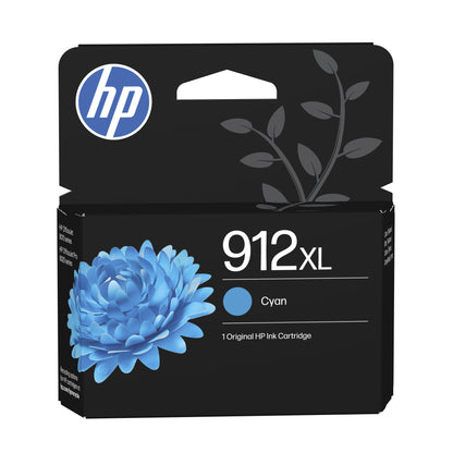 HP 912XL High Yield Cyan Original Ink Cartridge