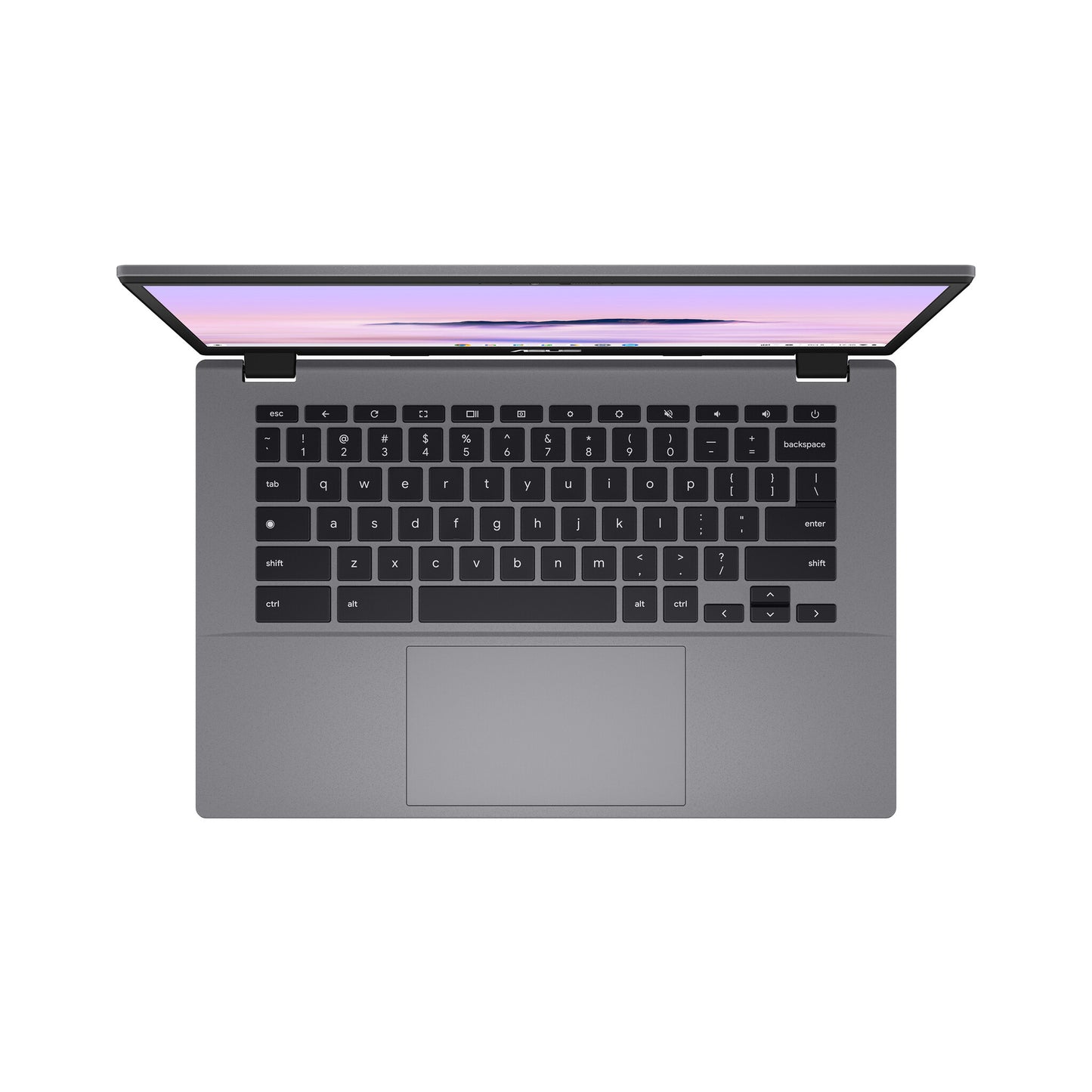 ASUS Chromebook Plus CX34 CB3402CVA-MW0411 Intel Core 5 120U 35.6 cm (14") Touchscreen Full HD 16 GB LPDDR5-SDRAM 256 GB UFS Wi-Fi 6E (802.11ax) ChromeOS Grey
