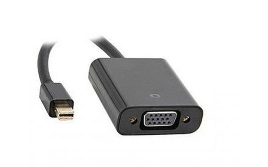 Mercodan 865010 video cable adapter 0.2 m Mini DisplayPort VGA (D-Sub) Black