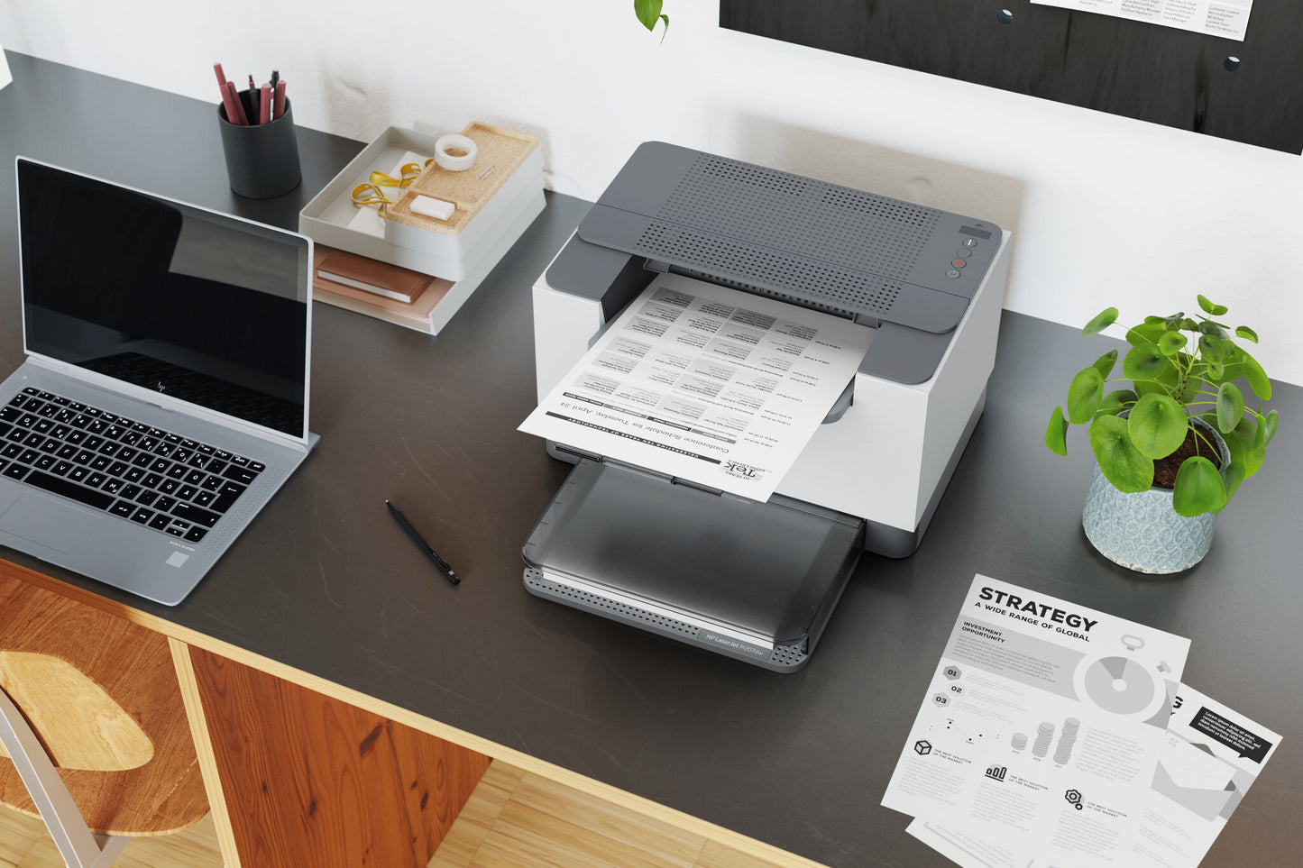 HP LaserJet M207dw Printer