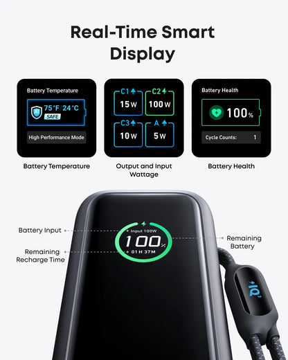 Anker A1695H11 power bank 25000 mAh Black