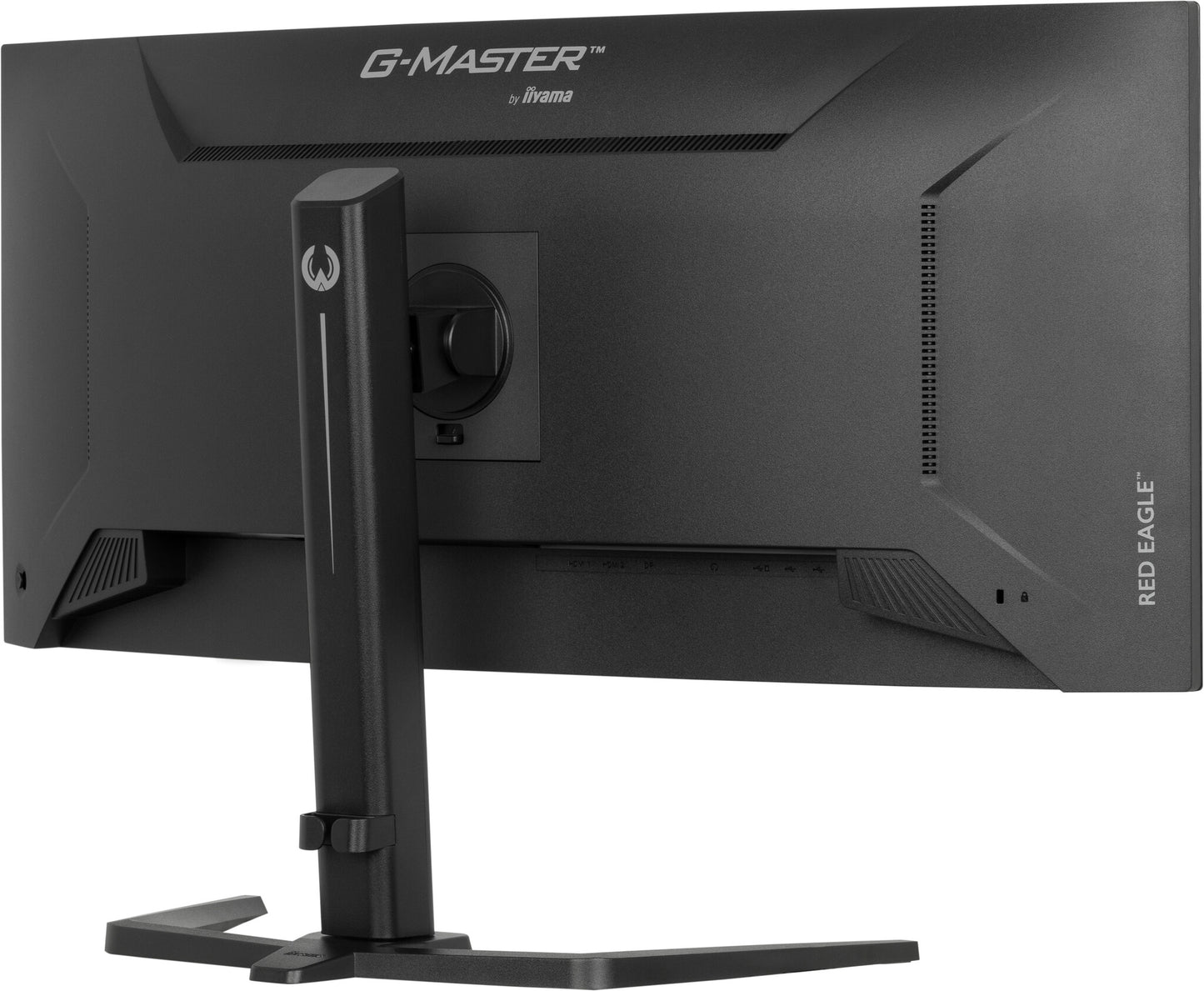 iiyama G-MASTER GCB3484WQSU-B2 computer monitor 86.4 cm (34") 3440 x 1440 pixels UltraWide Quad HD LCD Black