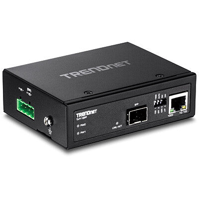 Trendnet TI-F11SFP network media converter 1000 Mbit/s Black